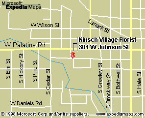 Map by Microsoft Expedia Maps